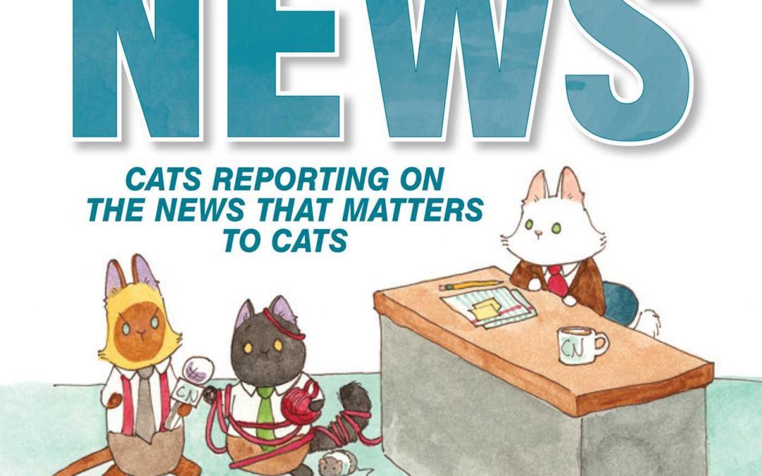 Breaking Cat News: Cats Reporting on the News That Matters to Cats