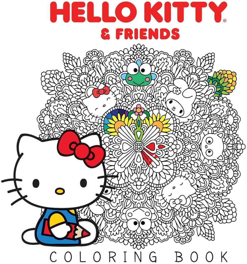 Hello Kitty Coloring Book