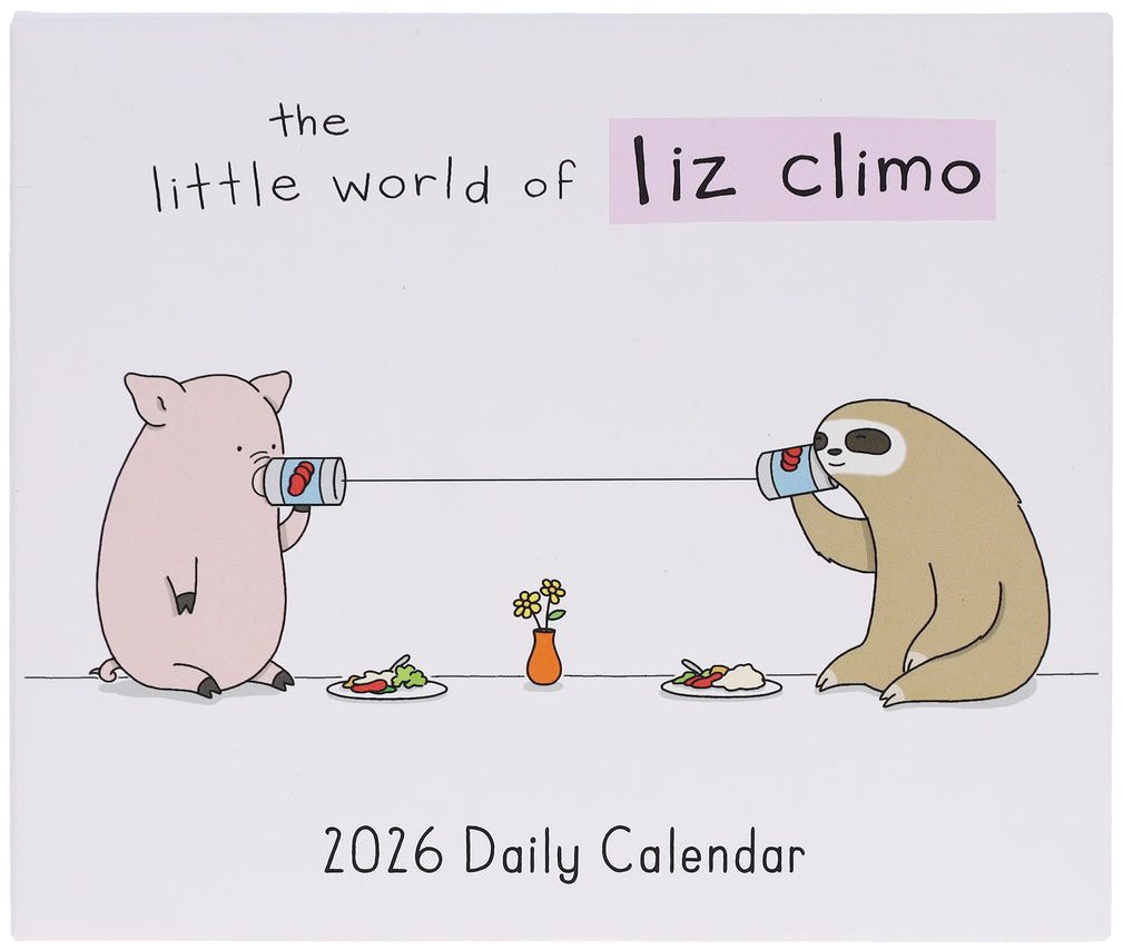 Little World of Liz Climo 2026 Daily Calendar